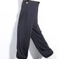 Pantalons de détente à motif damier Groovy
