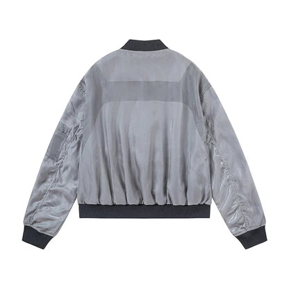 Bomber Streetwear -  confort et style - Bomber Streetwear Y2K tendance pour un style audacieux