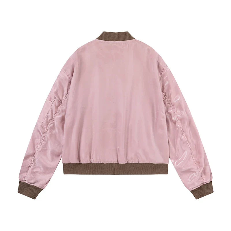 Bomber Streetwear -  mode - Bomber Streetwear Y2K tendance pour un style audacieux