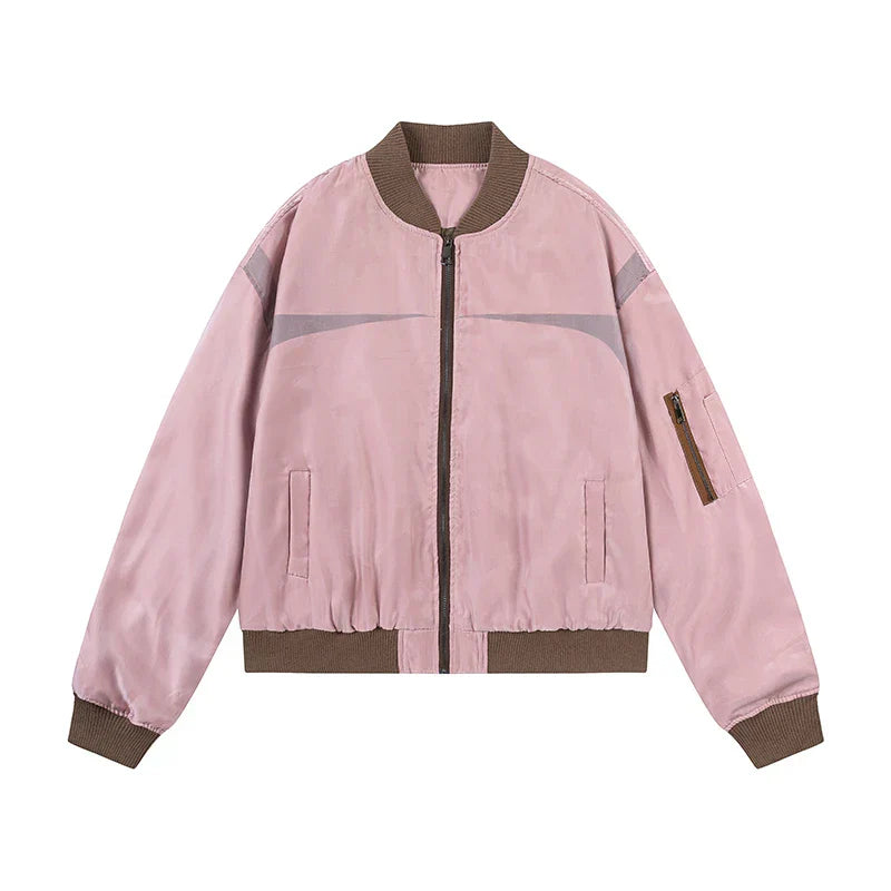 Bomber Streetwear - style y2k - Bomber Streetwear Y2K tendance pour un style audacieux