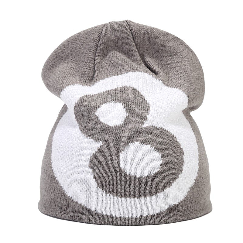 Bonnet 8 Ball -  accessoire de mode - Bonnet 8 Ball au style Y2K pour un look moderne