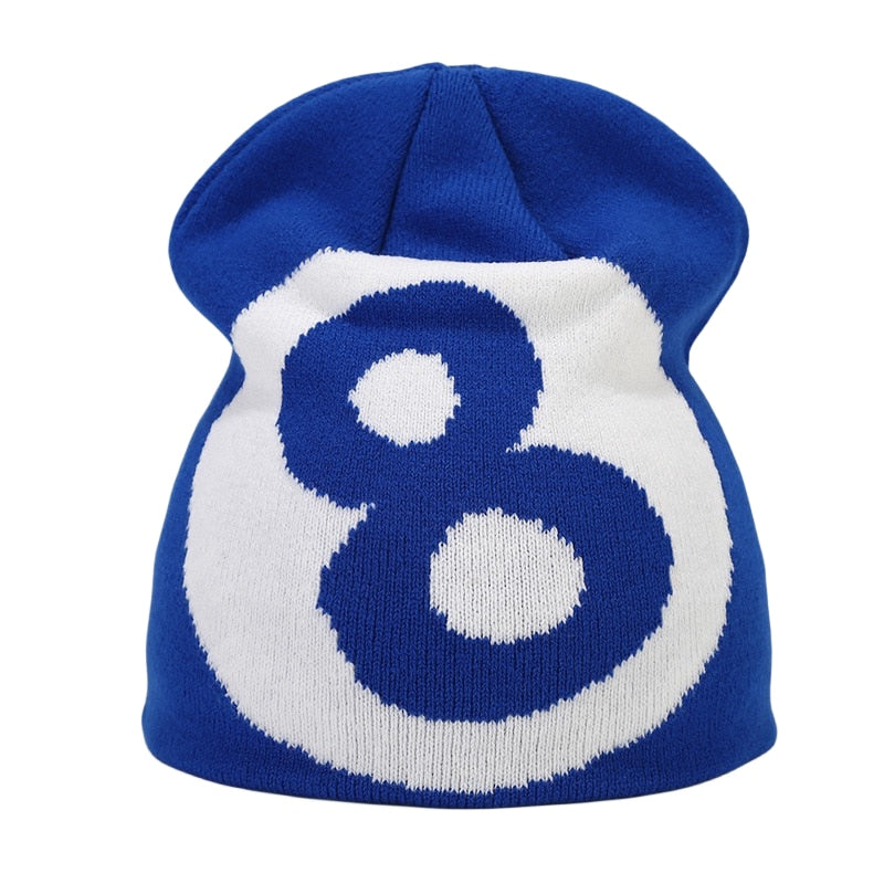 Bonnet 8 Ball -  tissu de haute qualité - Bonnet 8 Ball au style Y2K pour un look moderne