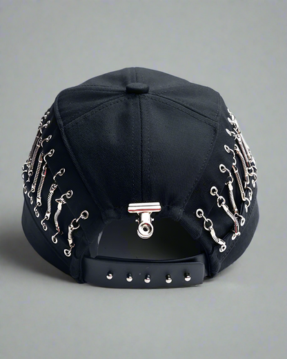 Bonnet Chic en Chaîne Creuse -  chapeau - Bonnet Chic en Chaîne Creuse au Style Unique