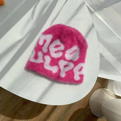 Bonnet en Mohair - bonnet - Bonnet en Mohair Doux et Confortable pour Tous