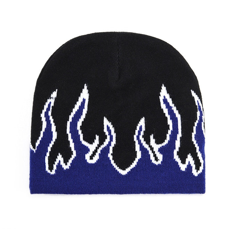 Bonnet Flamme -  flamme - Bonnet Flamme Unisexe pour un Style Urbain Unique