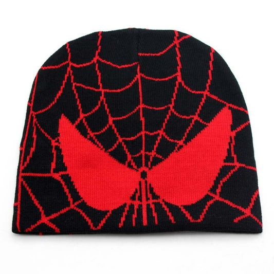 Bonnet Spiderman - accessoire mode - Bonnet Spiderman en tissu doux pour un confort quotidien