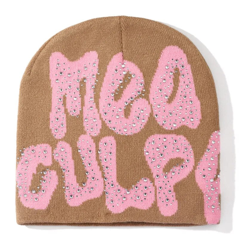 Bonnet Strass - bonnet - Bonnet Strass tendance inspiré des années 2000