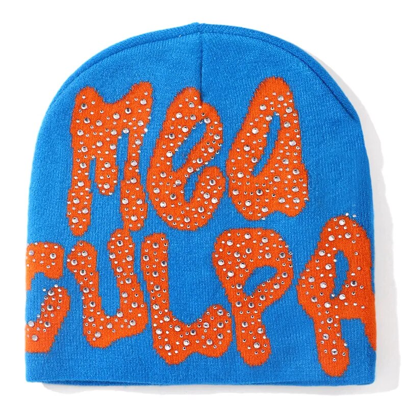 Bonnet Strass -  streetwear - Bonnet Strass tendance inspiré des années 2000