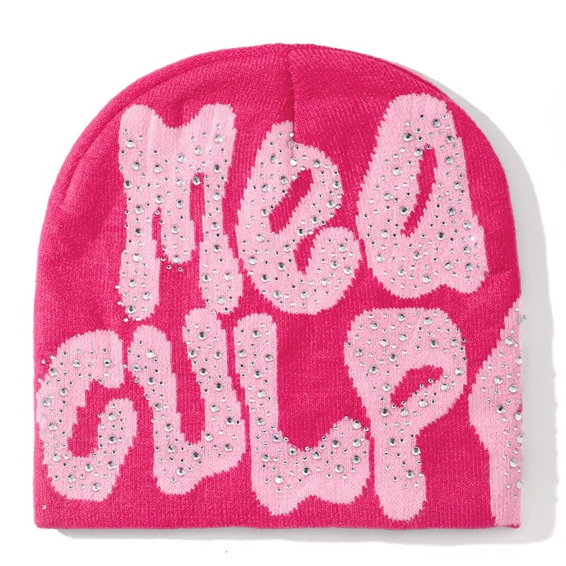 Bonnet Strass -  tendance - Bonnet Strass tendance inspiré des années 2000