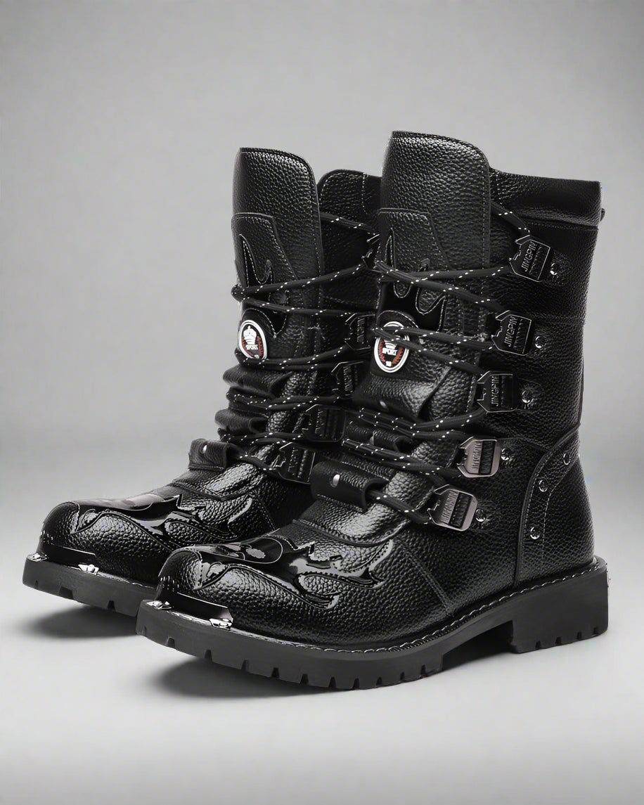 Bottes de Moto City Ride - bottes de moto - Bottes de Moto Confortables pour Techwear et Streetwear