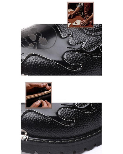 Bottes de Moto City Ride -  bottes noires - Bottes de Moto Confortables pour Techwear et Streetwear