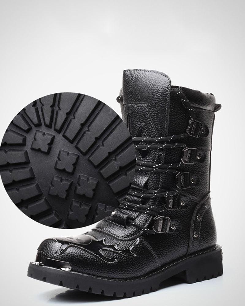 Bottes de Moto City Ride -  bottes techwear - Bottes de Moto Confortables pour Techwear et Streetwear
