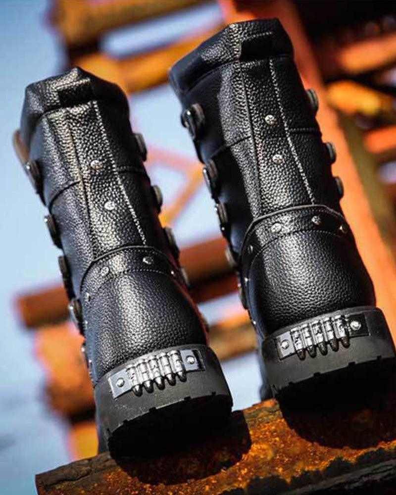Bottes de Moto City Ride -  bottes techwear - Bottes de Moto Confortables pour Techwear et Streetwear