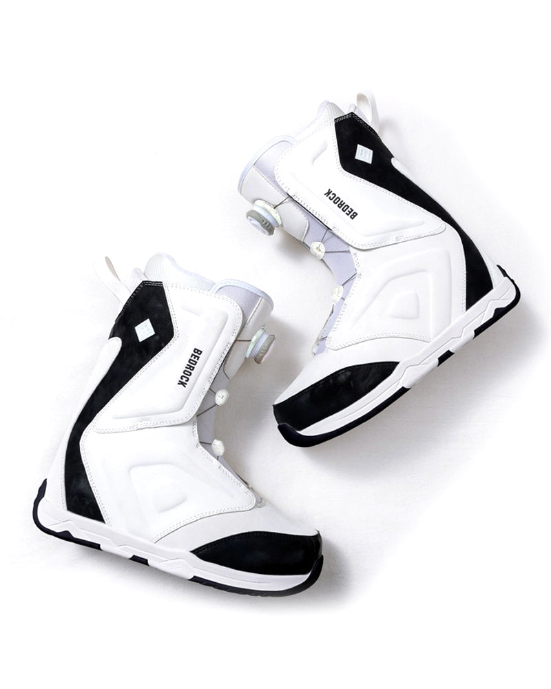 Bottes de Neige Élégantes à Double Teinte -  bottes pour aventures - Bottes de Neige Élégantes à Double Teinte pour l'Hiver