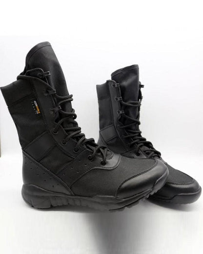Bottes Hautes Tactiques Premier -  bottes noires - Bottes Hautes Tactiques Élégantes en Noir ou Kaki