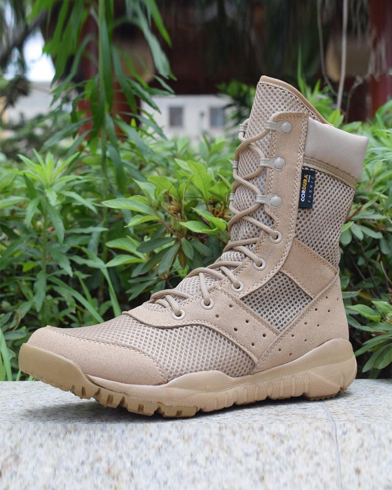 Bottes Hautes Tactiques Premier - bottes tactiques - Bottes Hautes Tactiques Élégantes en Noir ou Kaki