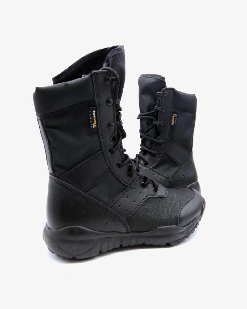 Bottes Hautes Tactiques Premier -  techwear - Bottes Hautes Tactiques Élégantes en Noir ou Kaki