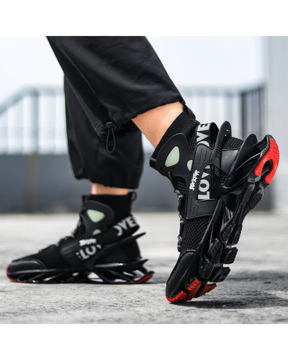 Bottes Visionnaires Réfléchissantes -  techwear - Bottes Réfléchissantes Inspirées du Cyberpunk