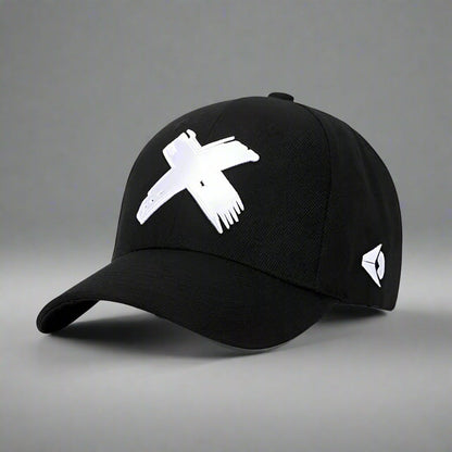 Casquette Chic avec Détails Croisés