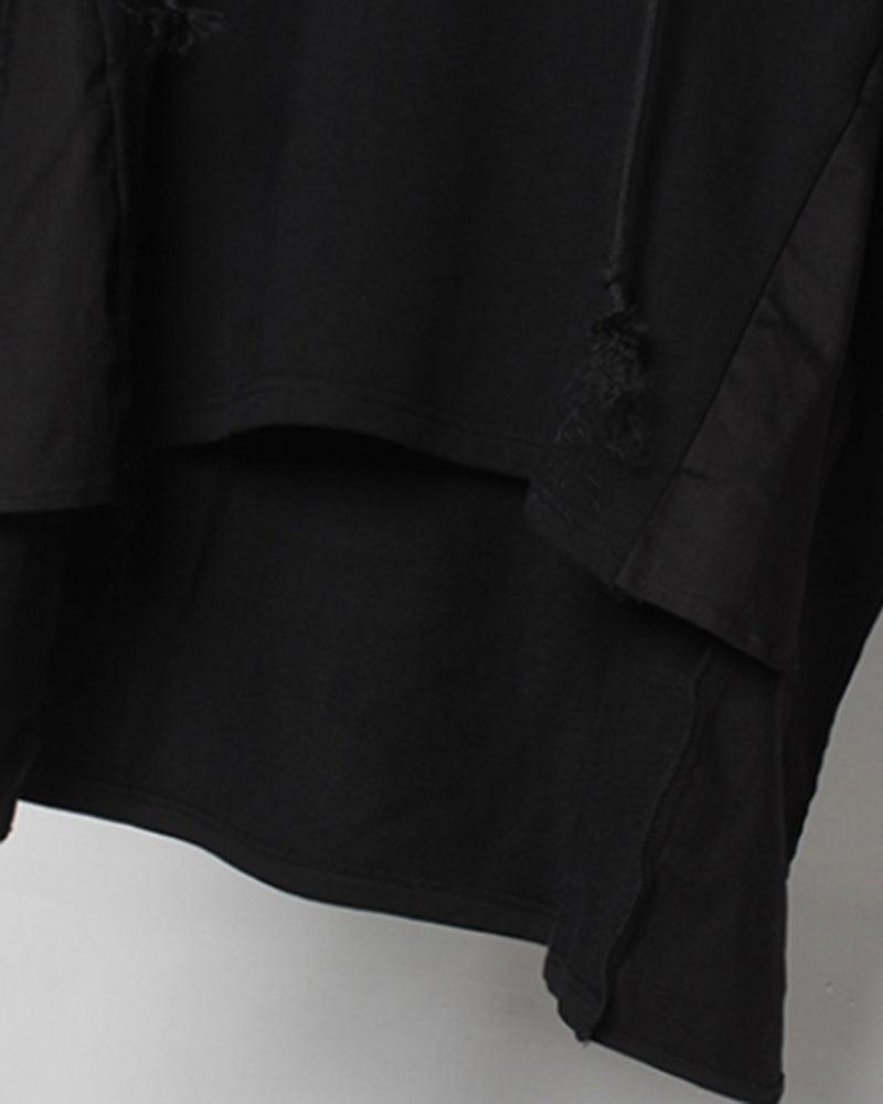 Cape à Capuche Ninja Futuriste -  streetwear - Cape à Capuche Ninja Futuriste : Élégance Techwear