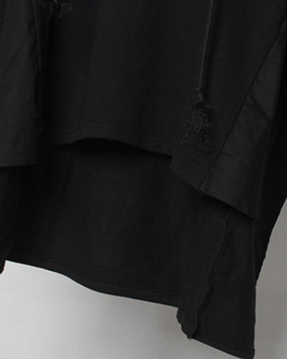 Cape à Capuche Ninja Futuriste -  streetwear - Cape à Capuche Ninja Futuriste : Élégance Techwear