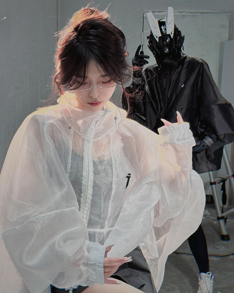 Cape de Protection Solaire Ultime -  style streetwear - Cape de Protection Solaire pour un Style Quotidien Éclatant