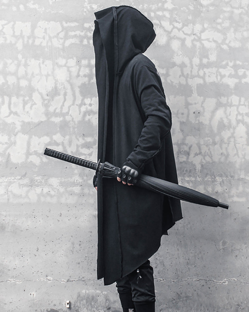 Cape Longue Enchantée de Ninja -  manteau confortable - Cape Longue Enchantée pour un Style Inspiré Ninja