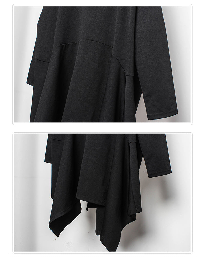 Cape Mystique Gothique -  esthétique ninja - Cape Mystique Gothique : Élégance et Confort au Quotidien