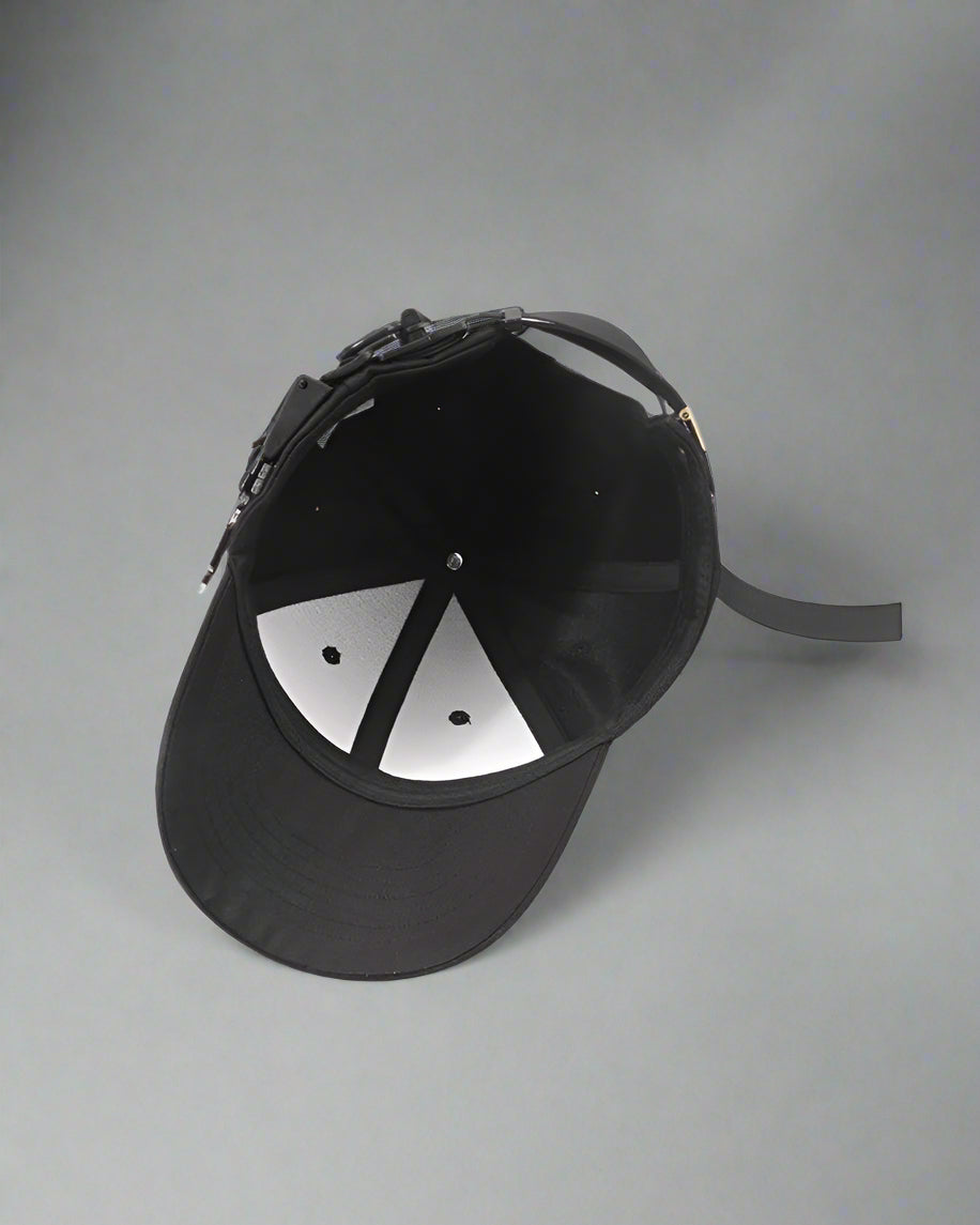 Casquette avec Détail de Boucle -  noir - Casquette Noir avec Boucle pour Un Maintien Parfait