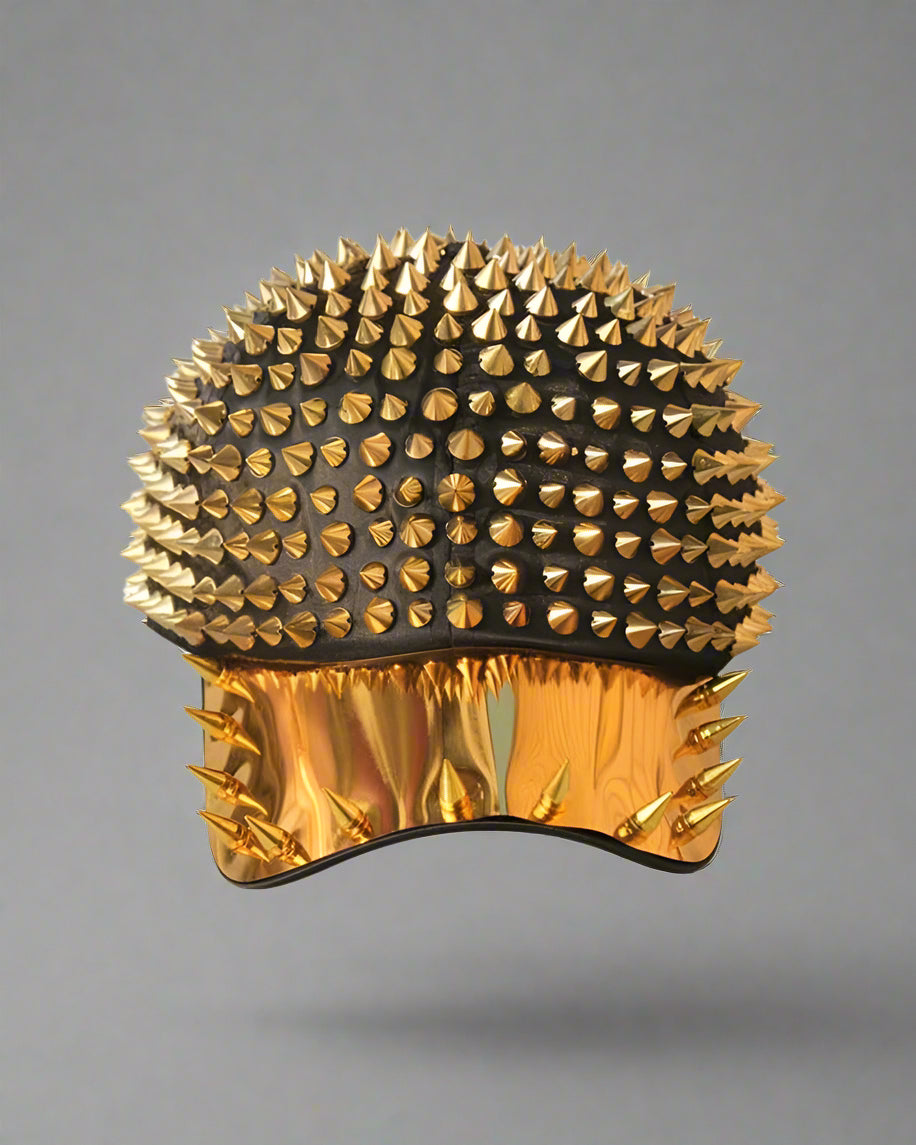 Casquette Aventure Rivet Audacieuse -  or - Casquette Rivet Aventure pour un Style Quotidien