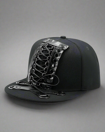 Casquette Chic à Clous -  rivet - Casquette Chic à Clous avec Rivets et Sangle Confortable