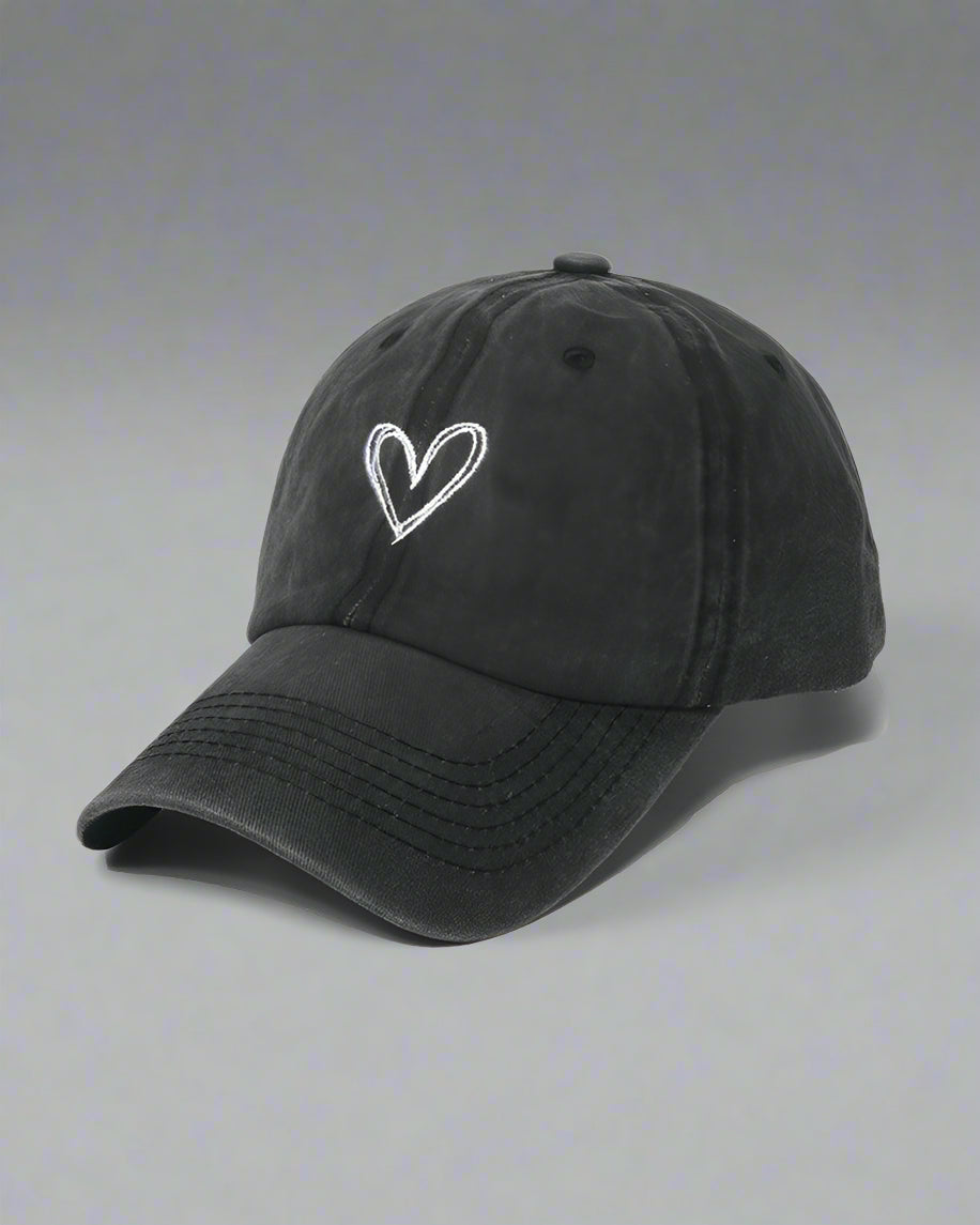 Casquette en Forme de Cœur Charmante - casquette coeur - Casquette en Forme de Cœur Confortable et Élégante