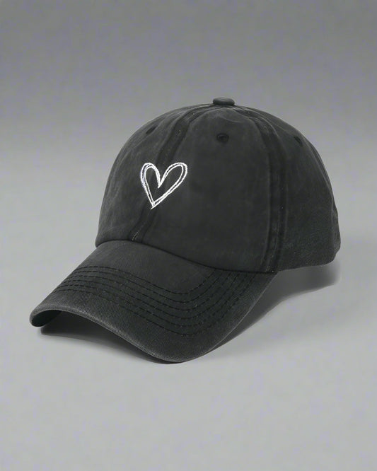 Casquette en Forme de Cœur Charmante - casquette coeur - Casquette en Forme de Cœur Confortable et Élégante