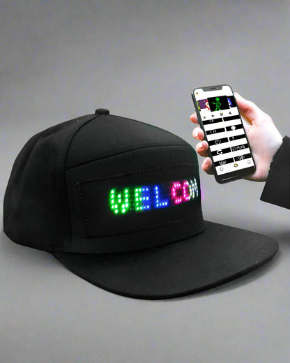 Casquette Néon Cyberpunk Personnalisée -  cyberpunk - Casquette Néon Cyberpunk Personnalisable pour Tous les Styles