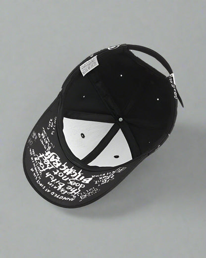 Casquette Urbaine Édgy -  urbaine - Casquette Urbaine Édgy au style Techwear noir