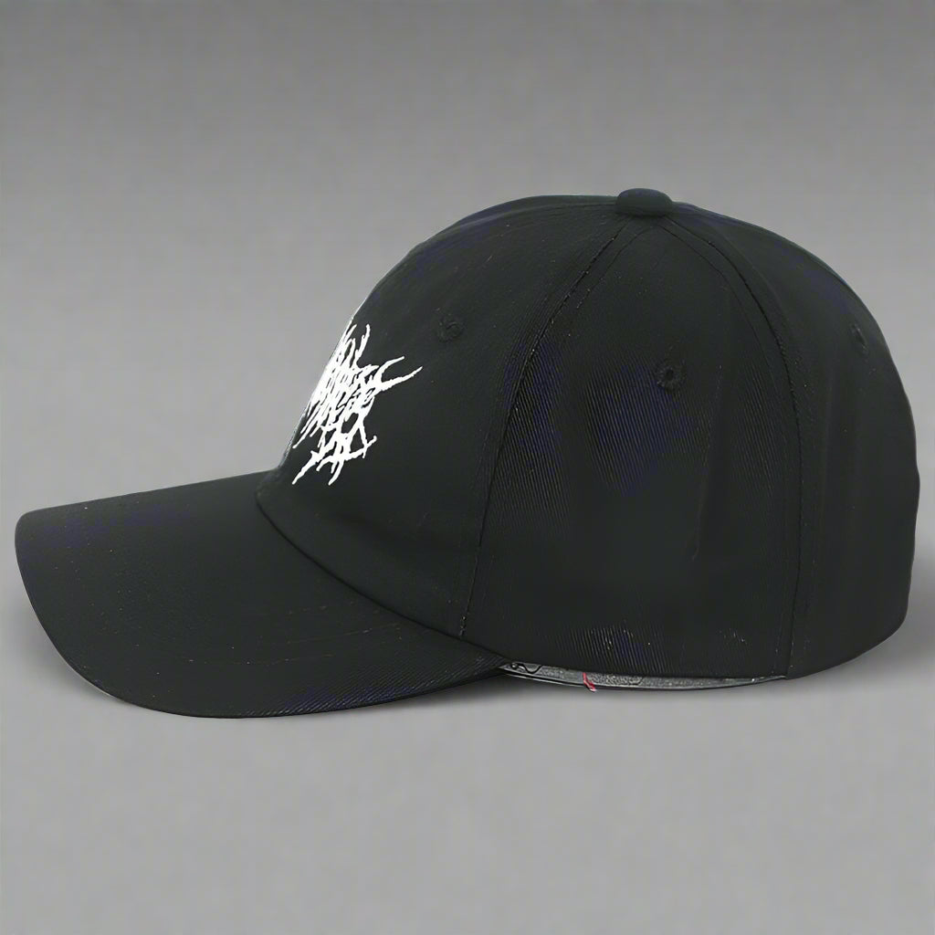 Casquette Vintage Grunge -  accessoire quotidien - Casquette Grunge Noir Confortable et Durable