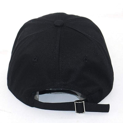Casquette Vintage Grunge - casquette confortable - Casquette Grunge Noir Confortable et Durable