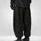 Pantalons larges noirs chics