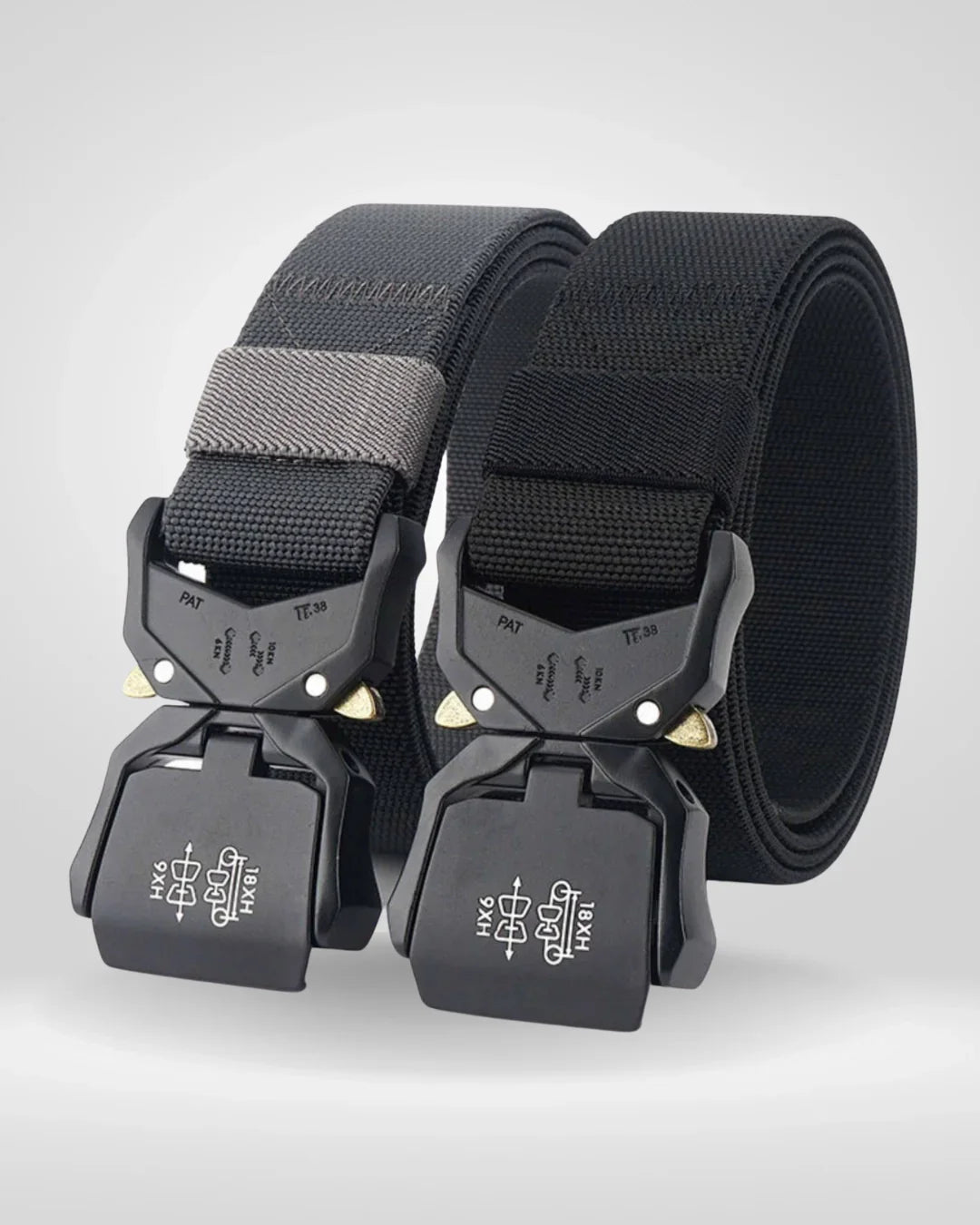 Ceinture en Nylon Durable Prête pour l'Aventure - ceinture nylon - Ceinture en Nylon Tactique pour vos Aventures Outdoor