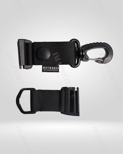 Ceinture Tactique en Nylon Polyvalente -  boucle ajustable - Ceinture Tactique en Nylon pour Randonnée et Escalade