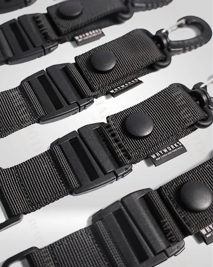 Ceinture Tactique en Nylon Polyvalente -  ceinture randonnée - Ceinture Tactique en Nylon pour Randonnée et Escalade