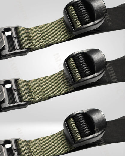 Ceinture Tactique en Nylon Polyvalente -  nylon durable - Ceinture Tactique en Nylon pour Randonnée et Escalade