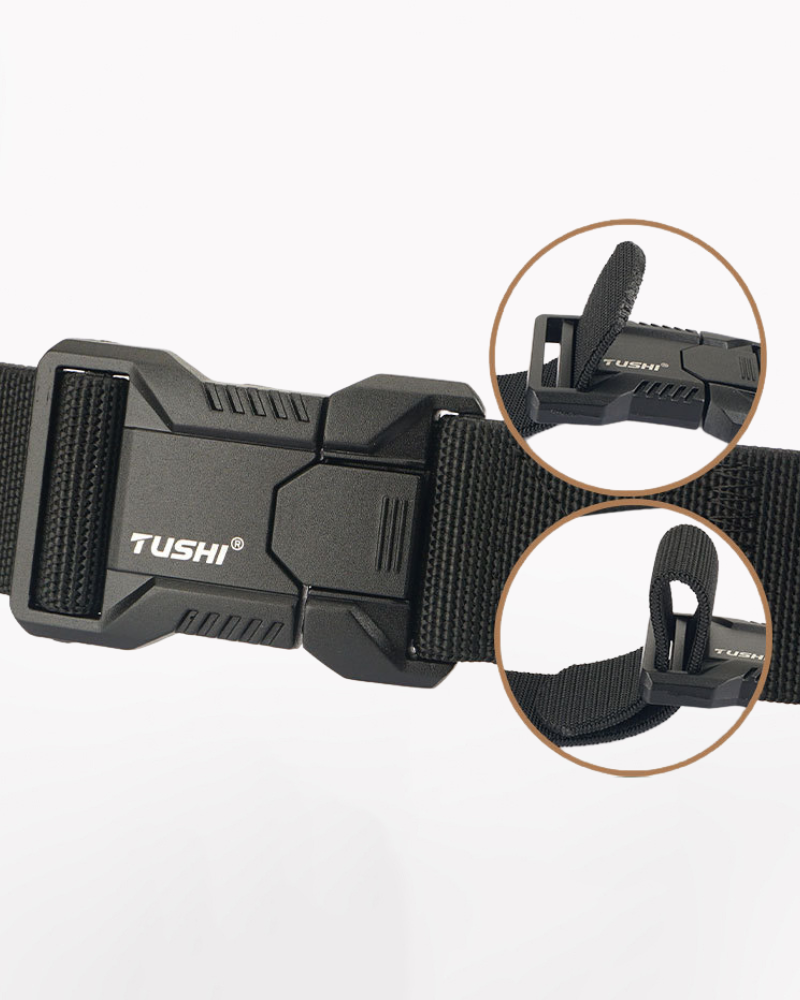 Ceinture tactique en nylon Swift-Detach -  design ergonomique - Ceinture tactique en nylon pour confort et durabilité