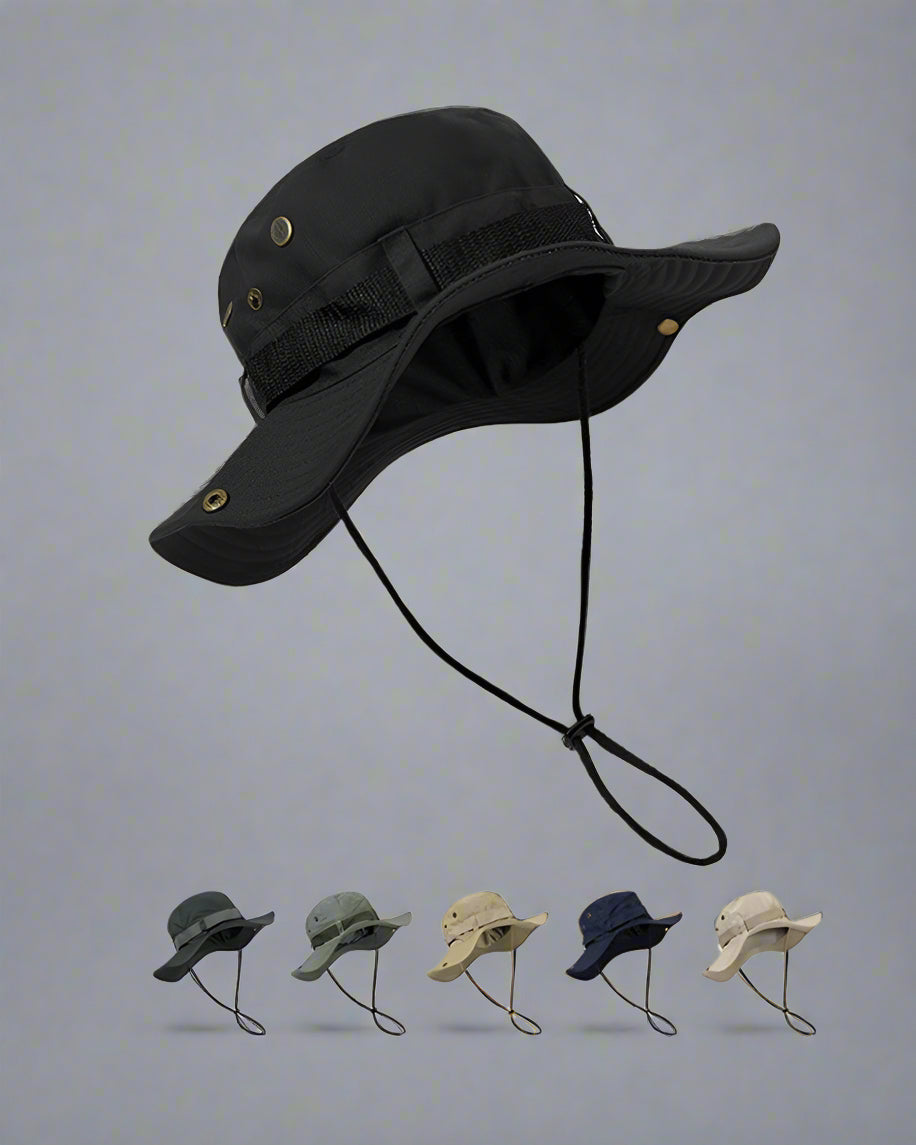 Chapeau Bob Sunshine Vibes -  tissu respirant - Chapeau Bob Techwear Polyvalent pour Tous les Styles