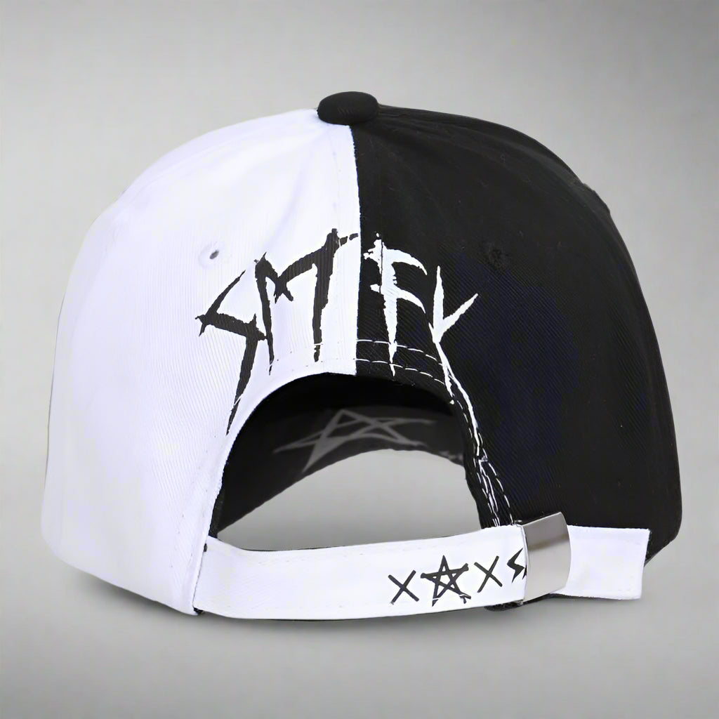 Chapeau Chic Bicolore -  blanc - Chapeau Chic Bicolore au Design Unique et Confortable