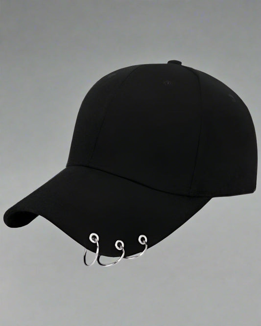 Chapeau Chic Triple Anneau - casquette en polyester - Chapeau Chic Triple Anneau : Élégance et Confort au Quotidien