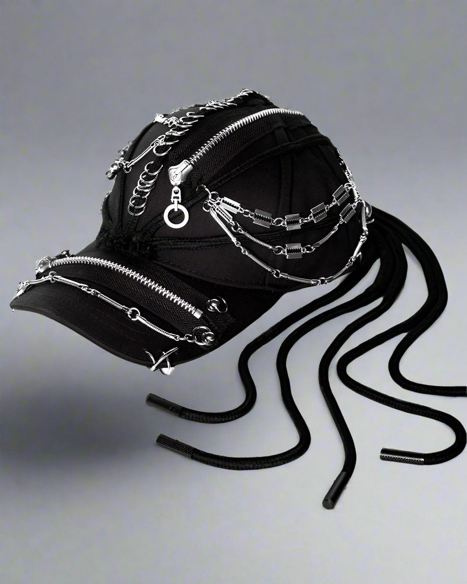 Chapeau Punk Dreadlock Audacieux - casquette hip-hop - Chapeau Punk Dreadlock pour un style affirmé