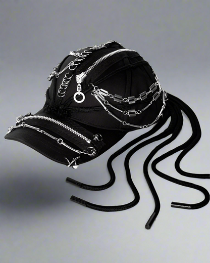 Chapeau Punk Dreadlock Audacieux - casquette hip-hop - Chapeau Punk Dreadlock pour un style affirmé