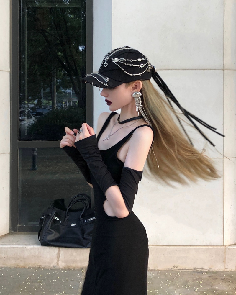 Chapeau Punk Dreadlock Audacieux - casquette hip-hop - Chapeau Punk Dreadlock pour un style affirmé