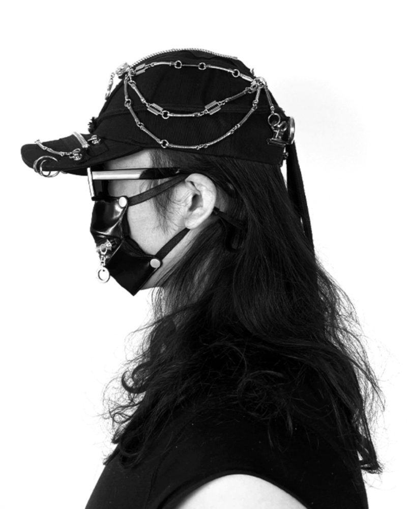 Chapeau Punk Dreadlock Audacieux -  hip-hop - Chapeau Punk Dreadlock pour un style affirmé